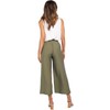 FANCYINN Womens 2 Piece Crop Pants Set V Neck Tank