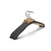 Only Hangers Foam Hanger Covers - Charcoal Grey Color -