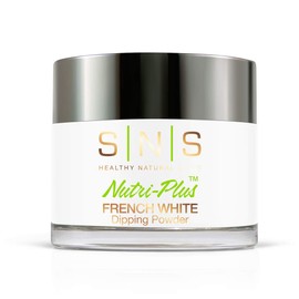 SNS French White Dipping Powder, White, 56 g