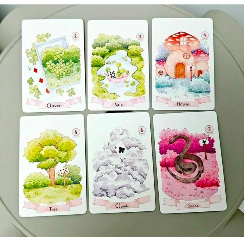 Dream Le Norman Cards, Cute Rabbit Design, Pack of 36,