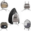 Egg Patio Hanging Chair Cover, 200x230cm Double Egg Chair Cover