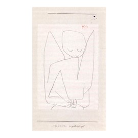Spiffing Prints Paul Klee - Vergesslicher Engel - Small - Archival Matte - Framed