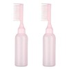 UNVOJL 2 Pack Root Comb Applicator Bottle Hair Dye Dispensing