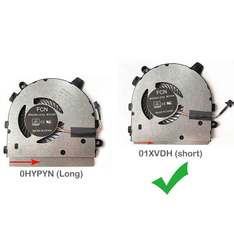 Segoo CPU Cooling Fan Replacement for Dell Inspiron 13 7390