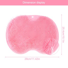 2Pcs Shower Foot Scrubber,Liwein Foot Cleaner Massager Mat Shower Foot Cleaner Shower Foot Massager for Shower Feet Back Body Shower Foot Scrubber