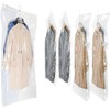 5Pcs Hanging Vacuum Storage Bags - Space Saver Compression Bags
