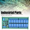 Summer Enjoyment RS485 Relay,12V 16-Channel RS485 Relay PLC Electrical Expansion