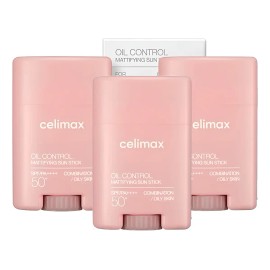 Set 3pz Celimax Sunstick Oil Control Mattifying Spf50+pa++++