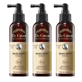 Dr. Groot Multi Perfection Hair Loss Care Scalp Nutrition Tonic, 150ml, 3 pcs / 닥터그루트 멀티 퍼펙션 탈모케어 두피 영양 토닉, 150ml, 3개