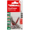 fischer DuoPower 6 x 50 S Screw A2 Stainless Steel