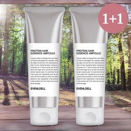 Evenloel Moisture Supply Hair Cleansing Hair Softness Protein Hair Essence Ampoule 2 x 120ml / 이븐로엘 수분공급 모발세정 모발부드러움 프로틴 헤어 에센스 앰플 2개 120ml