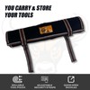 BULL TOOLS Standard Wrench Organizer 26 Pocket Roll Up Pouch,