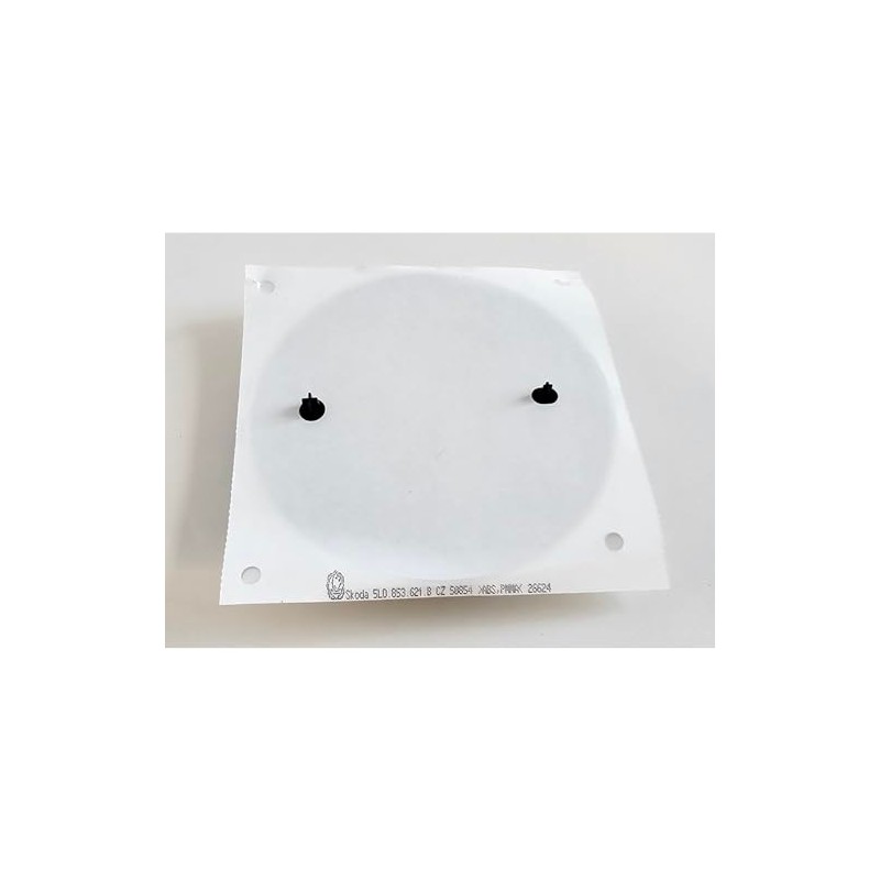 Skoda Original Tailgate Emblem Silver Metal Facelift from 28.07.2014 Skoda