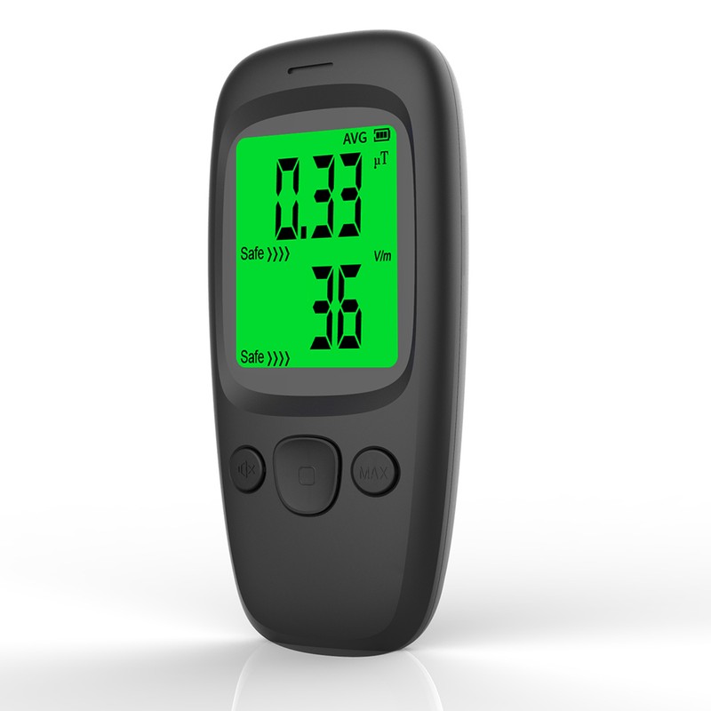 Handheld Portable LCD Display Electromagnetic Radiation Detector Magnetics Field Electric