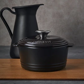 Laciete Gempot 3 types of crack-free heat-resistant earthen pots, Gempot black 18cm / 라씨에뜨 젬팟 무균열 내열 뚝배기 3종, 젬팟블랙 18cm