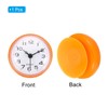 PATIKIL Waterproof Bathroom Clock, Mini Round Wall Clocks with Suction