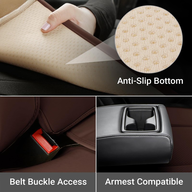 Coverland Custom Car Seat Covers Compatible with 2024-2026 Honda Ridgeline