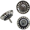 AONAT 2PCS Sink Strainer Plug,Kitchen Sink Stainless Steel Thicken Strainer