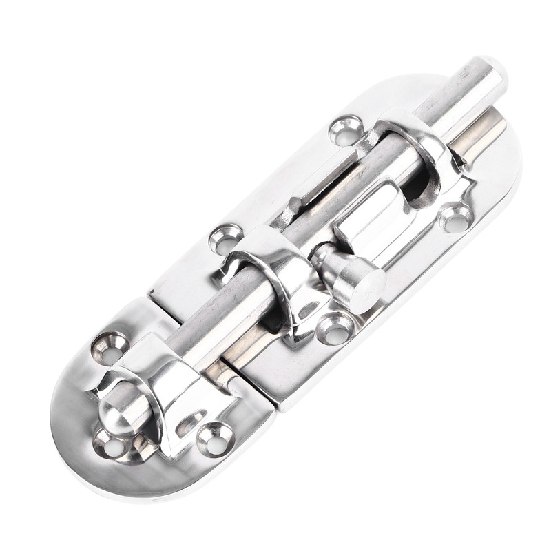 Door Latch Lock 110x38mm 316 Stainless Steel High Accuracy Electrolytic