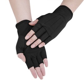 Driving UV Protection Gloves Men's Gloves Women Comfortable Sun Protection Gloves Unisex Cotton Cycling Gloves Sun Protection Gloves Fingerless Breathable Summer Gloves for Outdoor Use