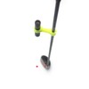 Weighted Laser Golf Swing Stick and Clip-On Laser Trainer; Swing
