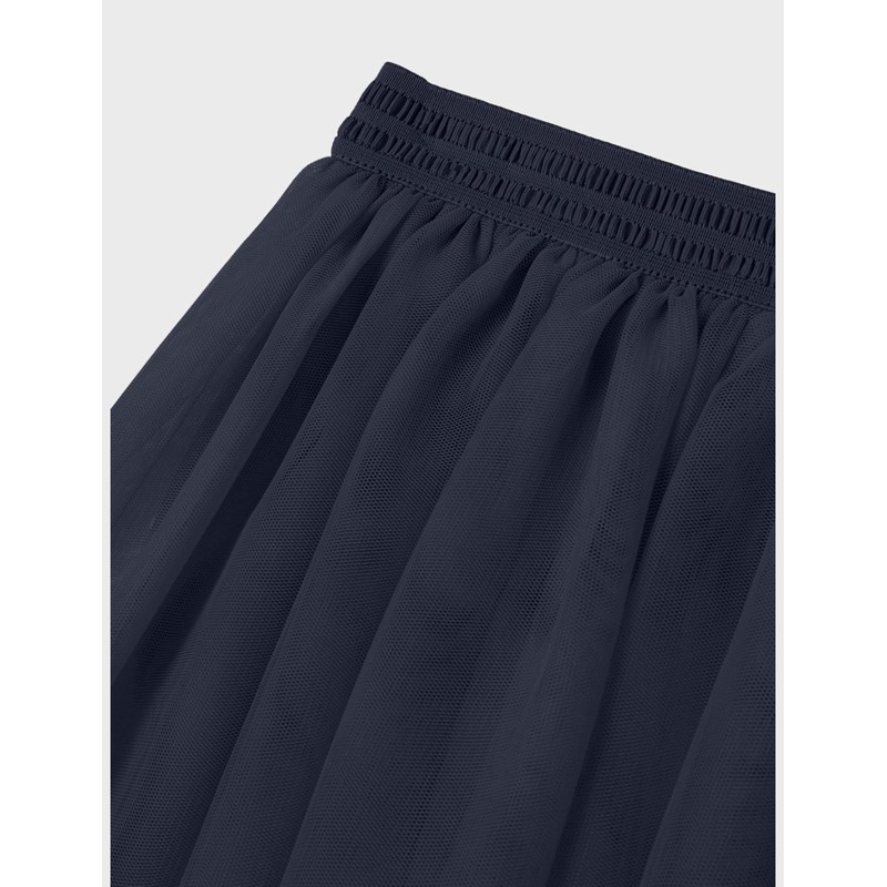 NAME IT Girls' Nmfnutulle Skirt Noos Skirt, Dark Sapphire