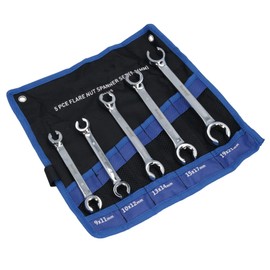 AB Tools Metric Flare Nut Brake Gas Fuel Pipe Spanner Wrench 9mm – 21mm 5pc Set