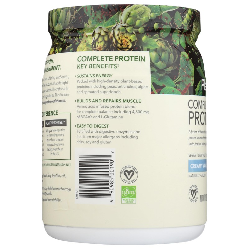 PlantFusion Complete Vegan Protein Powder - Plant Based Protein Powder