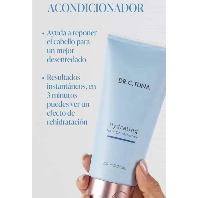 Acondicionador Hidratante Dr. C Tuna Farmasi 200 Ml