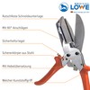 Original LÖWE Professional Cable Duct Scissors 3.606/HÜ with Lever Transmission