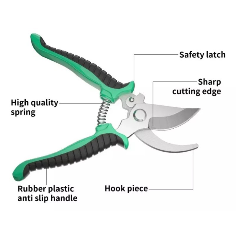 BRUJITA WAX Tijeras De Jardin, Poda Profesional