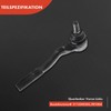 1x Suspension Arm Tie Rod End Left Front for CLS