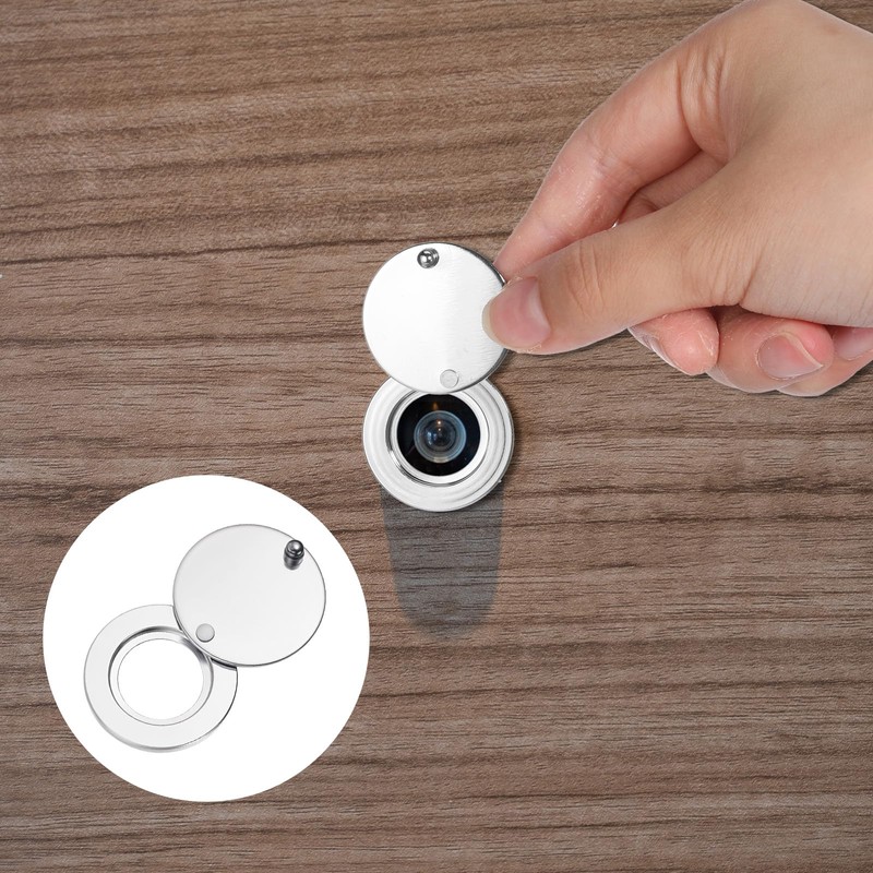 Peephole Cover, Peep Hole Covers for Door, Home Security Peephole