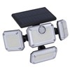 Solar Outdoor Street Light 4 Rotating Head Flexible Foldable IP64