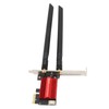 PCIe Network Card 300Mbps 2.4GHz 867Mbps 5GHz Dual Antenna BT4.2