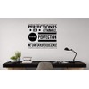 Adamant Decals Wall Decal Quote Perfection is not attainable, but