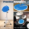 EASTROCK Practice Drum Pad, 12 Inches Double Sided Slient Rubber