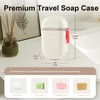 Chefiva Leakproof & Waterproof Travel Soap Case with Lid -