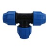 25 x 25 x 25mm MDPE Tee T-Piece Water Pipe