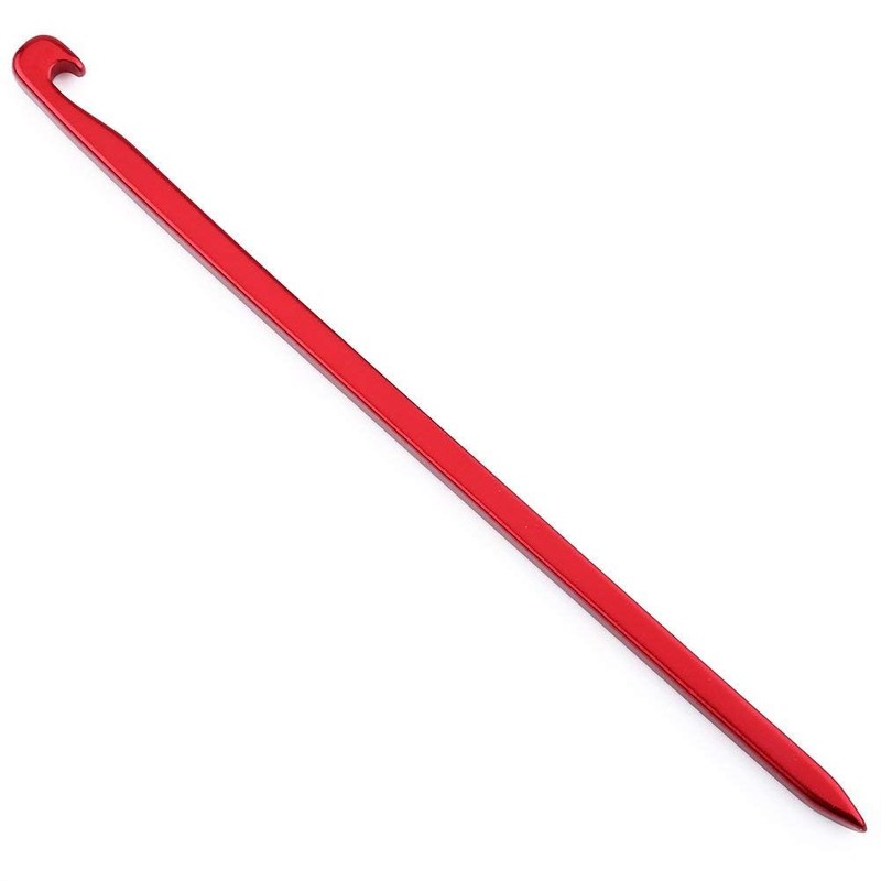 10pcs Tent Peg, 16 cm/6.29 Inches Aluminium Outdoor Camping Hiking