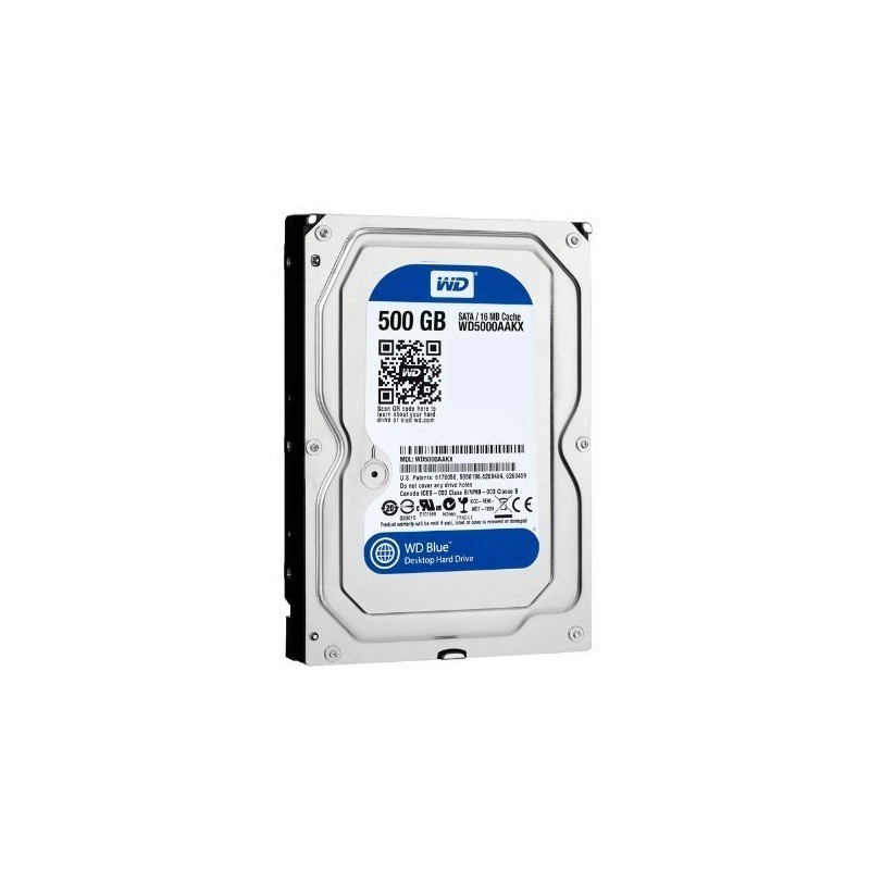 Western Digital 500GB/SATA 3.5" Internal Hard Drive (Refurbished)