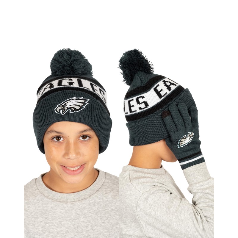 Ultra Game - Gorro de Invierno súper Suave con Guantes