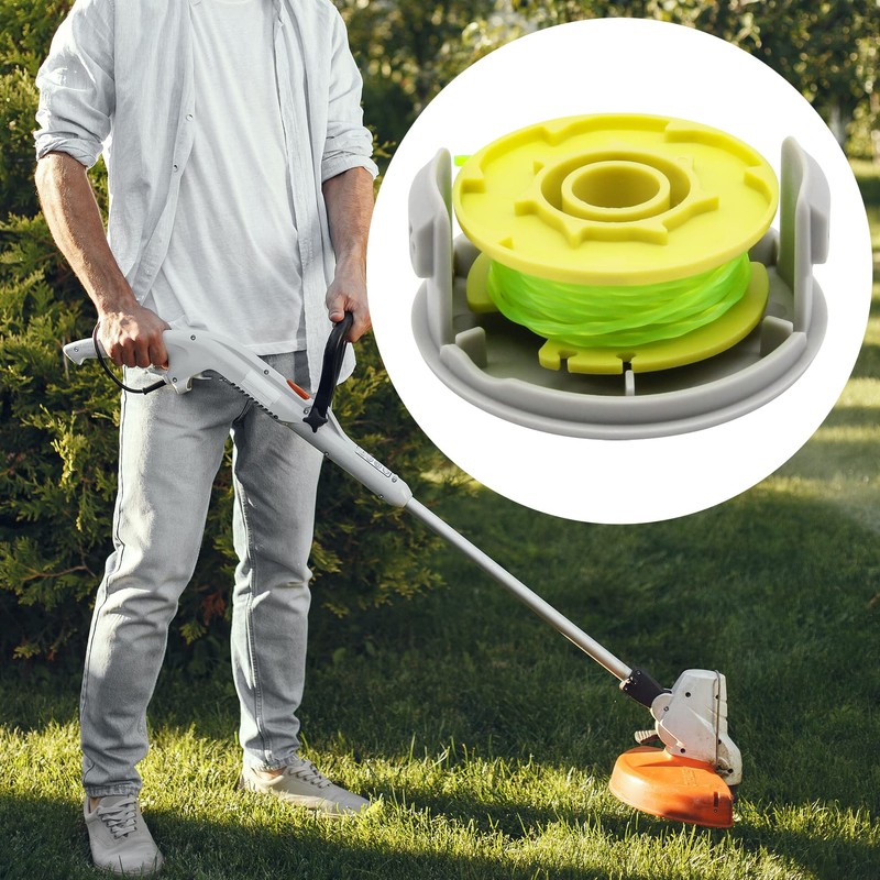 Homhelar AC80RL3 String Trimmer Replacement Spool Line Fits for Ryobi