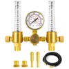 MEANLIN MEASURE Argon Regulator Flow Meter with 6.5 Feet Hose,CGA580