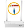 TOTOLINK N350RT WiFi Router 2,4 GHz WLAN Router 300 Mb/s