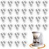 Honoson 36 Pcs Self Adhesive Caster Wheels Appliance Rollers Appliance