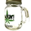 Colorado Glass Stash Jar Souvenir with Lid