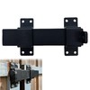 ANISUN Heavy Duty Security Slide Gate Latch with Padlock Hole