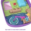 Polly Pocket Playset, Travel Toy with 2 Micro Dolls, Toy