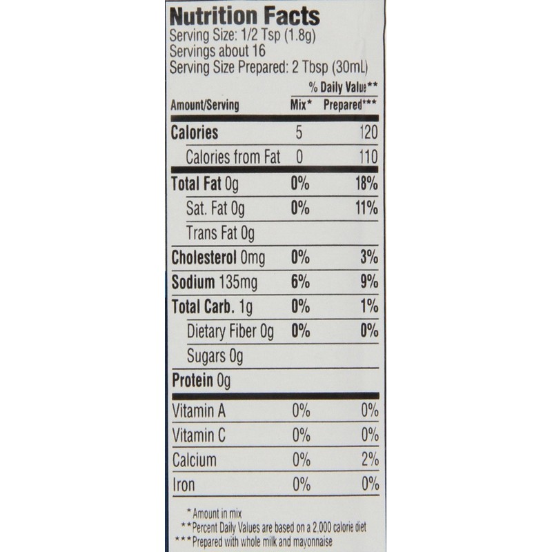 Hidden Valley Original Ranch Salad Dressing & Seasoning Mix, Gluten